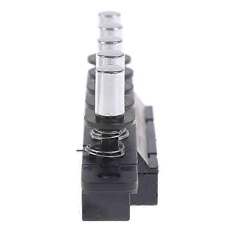 Five-Position Plug-In Button Switch Compatible Range Hood Five-Position Silver Switch FASTXM