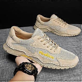 Mesh Heren Casual Schoenen Antislip Designer Schoenen Heren Hoge kwaliteit Ademende Sneakers Zomer Heren Italain Schoenen Zapatillas Hombre