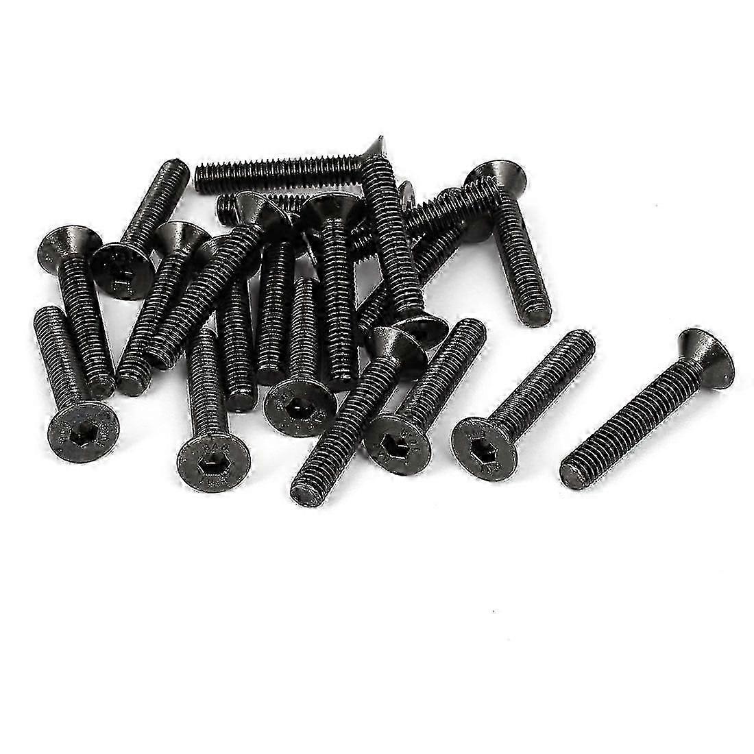 M6 Flat Head Hex Socket Cap Screw Bolt for Machinery Assembly