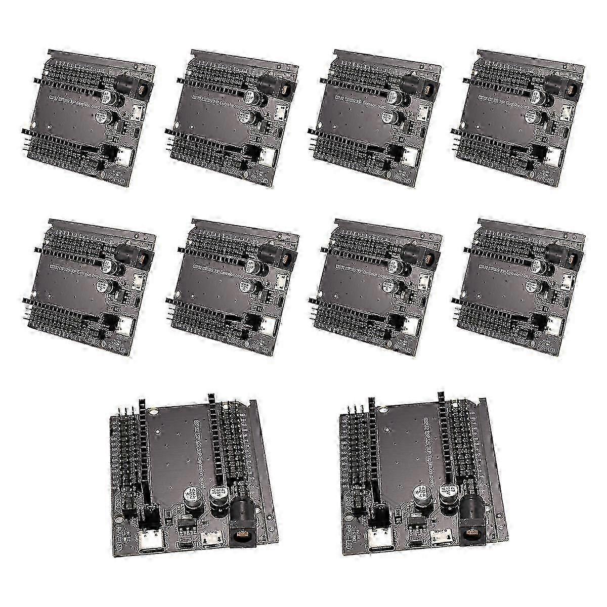 ESP32S Development Board Expansion with Power Supply Module and 30-Pin Interface for IoT Projects