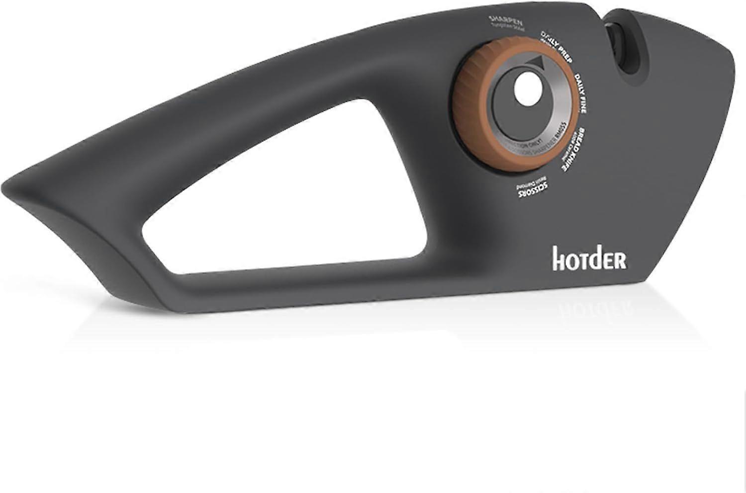 Knife Sharpener with Adjustable Angle Knob,5 in 1multifunctional Knife & Scissors Sharpener.