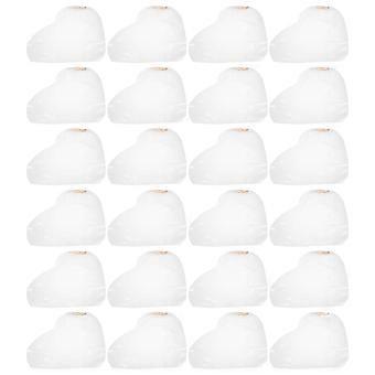Clear Plastic Waterproof Shoe Covers for Rafting 72Pcs Single-Use Overshoes