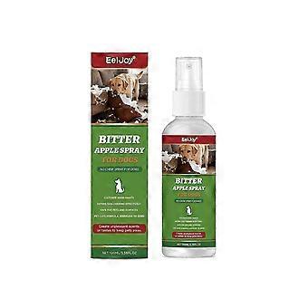 Spray Anti-Mastigação para Animais de Estimação - Spray Amargo para Adestramento de Cães, Prevenção de Mordidas, Proteção de Móveis, Spray Suave e Seguro (100ml - 1 unidade)