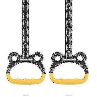 Børn Gymnastikringe Fitness Gynger Håndringe Drenge Piger Pull-ups Bar Ringe Børn Gymnastik Ringe Op T