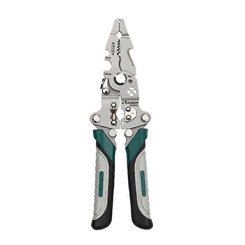 Foldable Wire Stripping Pliers Multi-function Crimping Wire Cutter Professional Electrician Cable Stripper Tool