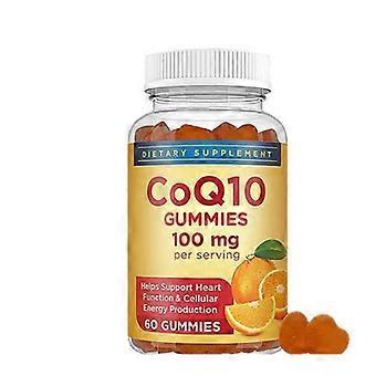 C0Q10 Nutrition Gels & Chews Orange Flavor 60 Counts
