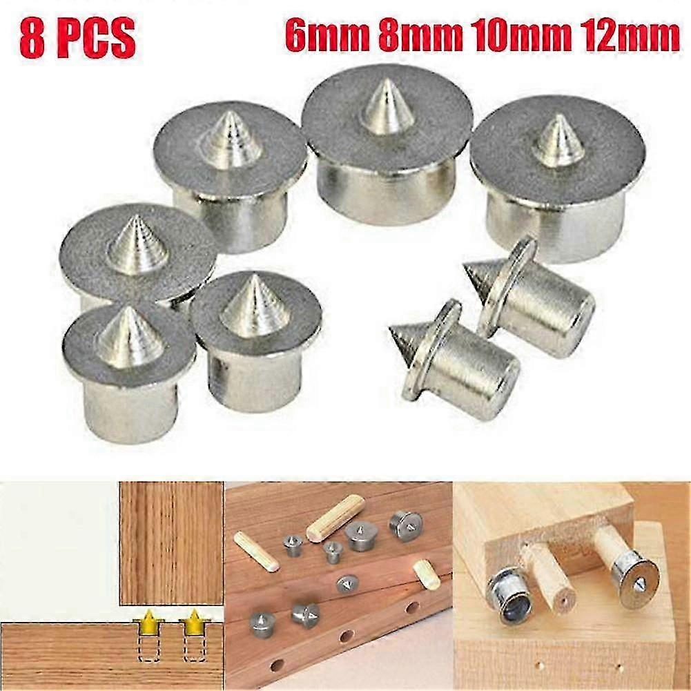 Dowel Centre Point Marker Hole Chrome plating Solid 8mm 26-27