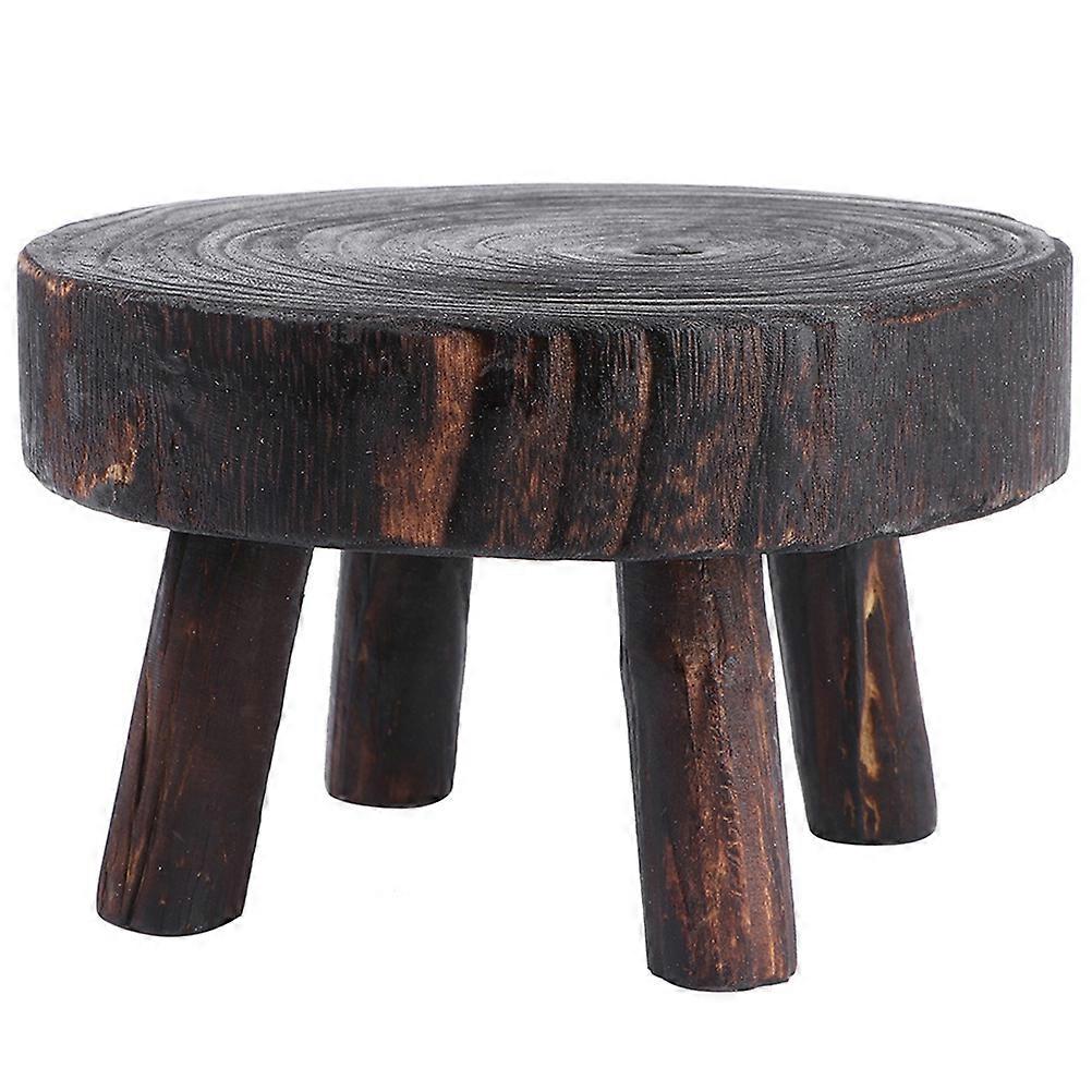 Multi-function Round Stool Flowerpot Display Stand Potted Plant Display Stool Random Style
