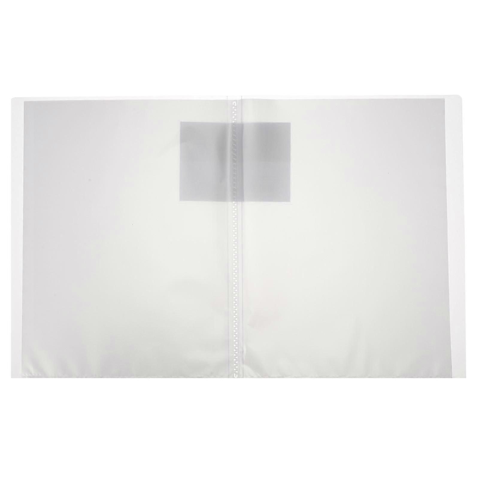 Plastic A4 File Folder for School Supplies with 20 Pages