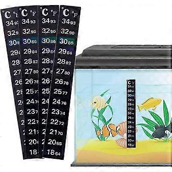 5PCS Thermometer Strip,compatible with Aquarium Tank