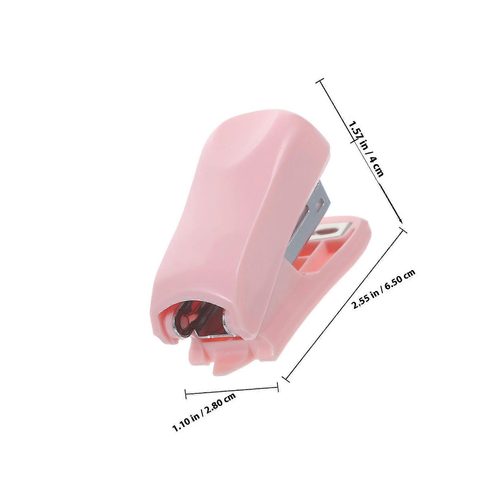 Mini Stapler Multi-Function Stapler for Office 1Set Pink