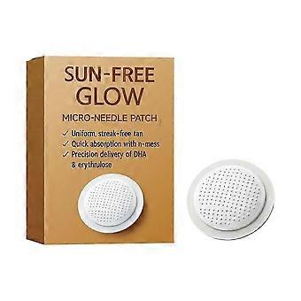 Sunless Micro-Needle Tanning Patches for Natural-Looking Tan Without Sun, Safe for All Skin Types
