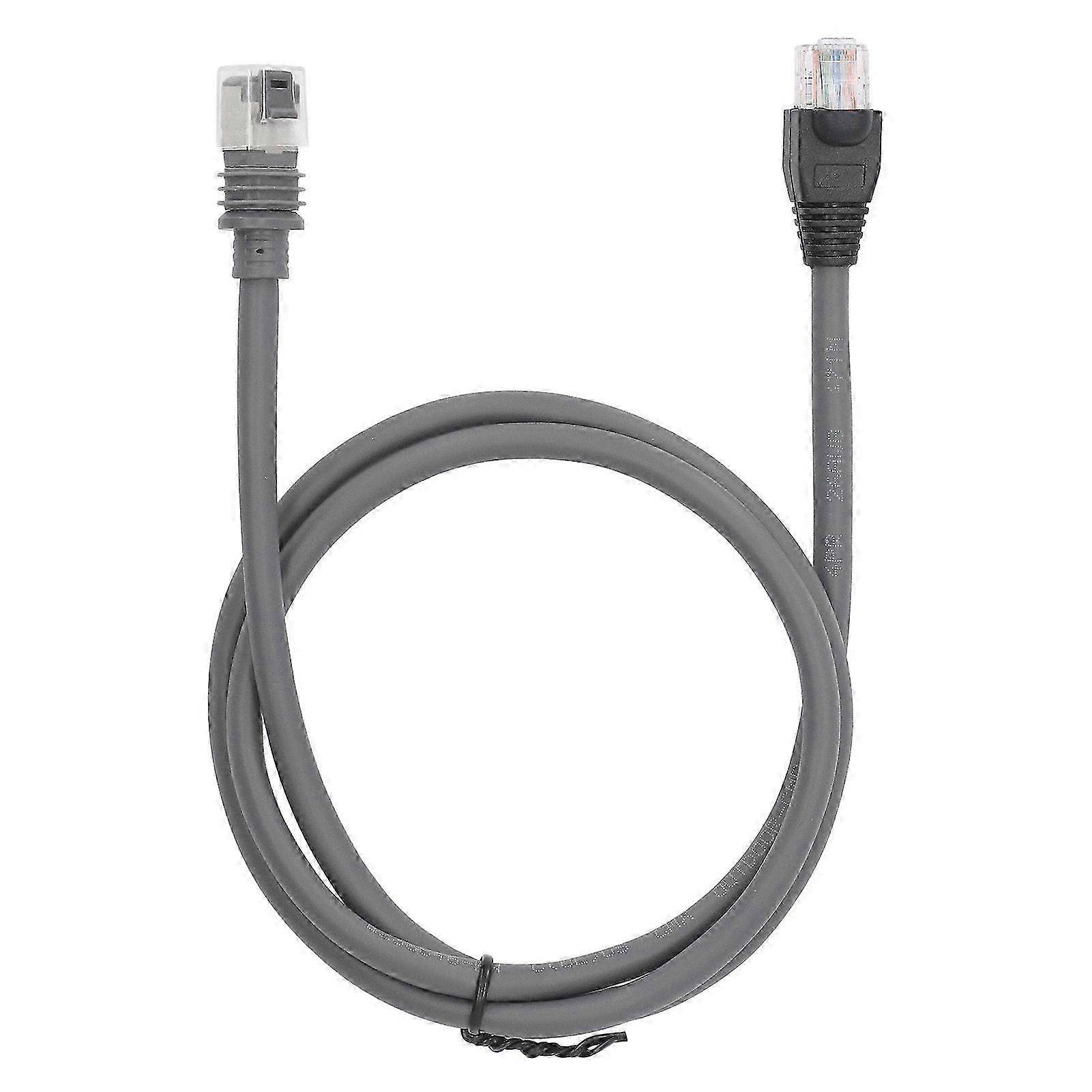 Rectangular Satellite Ethernet Cable Extension Replacement Prevent Water Portable compatible with Mini Rectangular Satellite Grey 2m / 7ft