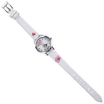 1Pc Schattig Cartoon Kitten Quartz Horloges Modieus Meisjes Polshorloge