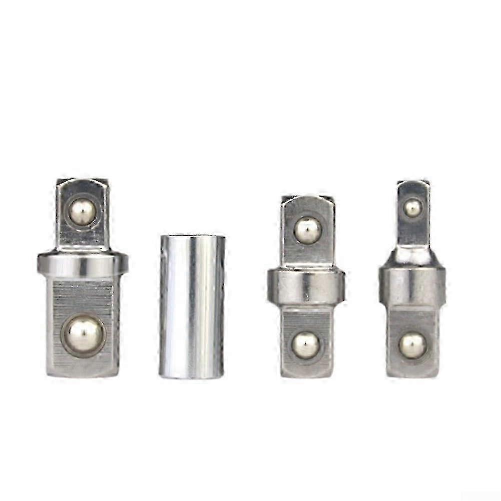 1/2 1/4 3/8 Inch Double Head Square Drive Socket Adapter Set for Enhanced Torque Transfer