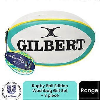 Dove Men+Care x Gilbert Rugby Washbag Gift Set 3 piece, Choose pack 1,2,3 or 4
