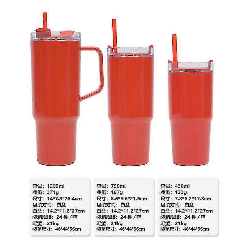 Cold-Retaining 3-Piece Plastic Cup Set