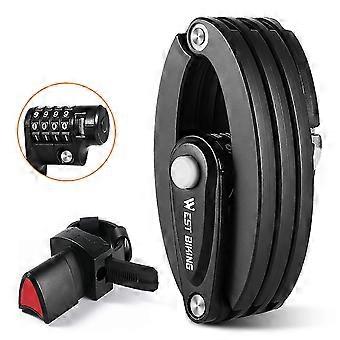 Compact Foldable Bike Chain Lock