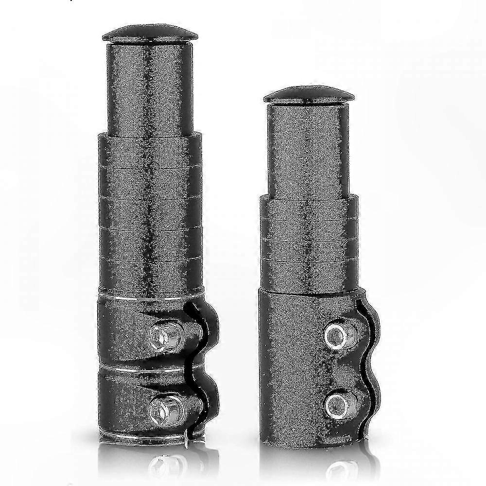 Mountain Bike Handlebar Riser Adapter, 2-Pack Fork Stem Extender for Enhanced Control