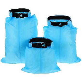 Waterproof Dry Bag Camping Storage Pouch Set 3Pcs for Outdoor Activities