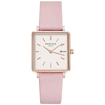 Rosefield boxy Quartz Analog Women's Watch with Cowhide Bracelet QWPR-Q11