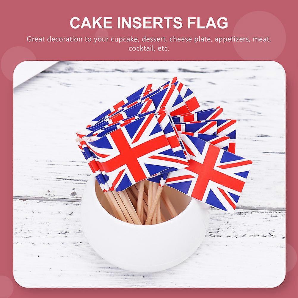Toothpick Flags Cake Decorative Flags for Festive Events 800Pcs