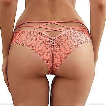 Lace Thong Women's Seamless Briefs Sexy G-String Bikini Hipster Plus Size Underwear