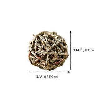 Safe Natural Chew Ball Woven Grass