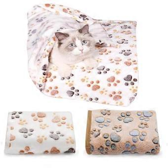 2 stuks huisdierdekens van zachte koraalfleece, wasbaar, 40 x 60 cm, voor katten, honden, cavia's en konijnen
