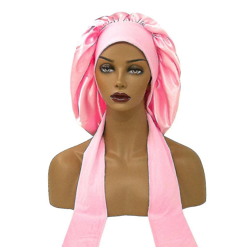 Gorro de ducha ajustable para el cabello largo