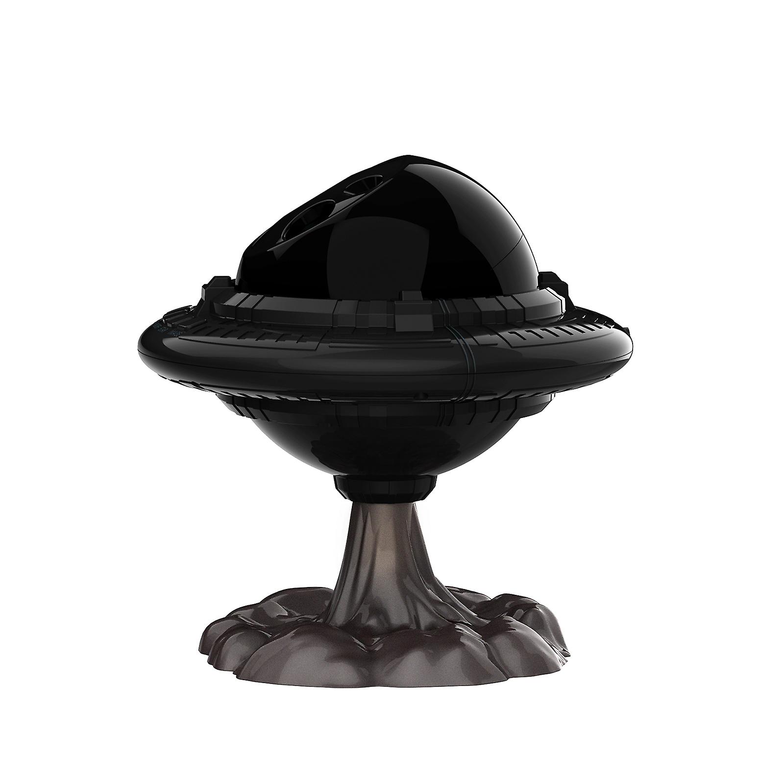 Black Led Light Projector Children's Mood Light Night Star Moon Sky Spaceship Pattern