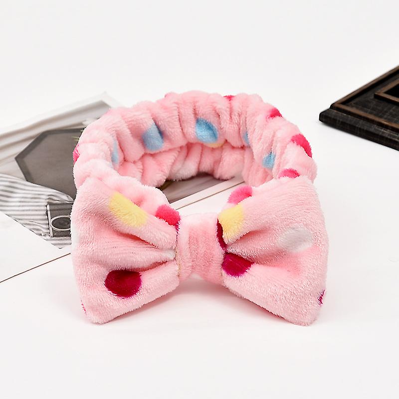 Boeyaa Women Girls Soft Fleece Headband Cross Turban Headwrap Elastic Hair Band Hair Accessories Col