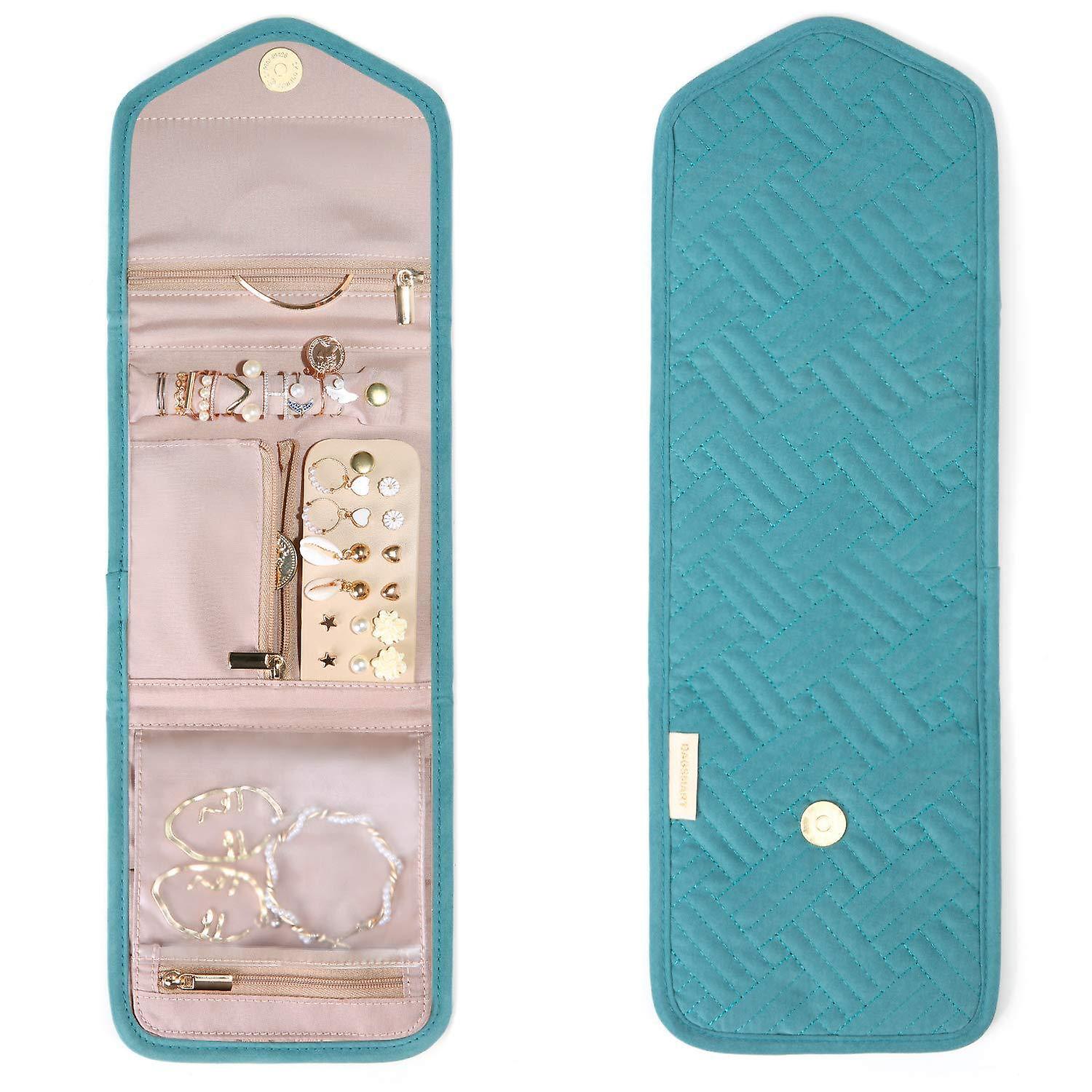 Portable Foldable Jewellery Pouch Roll Holder