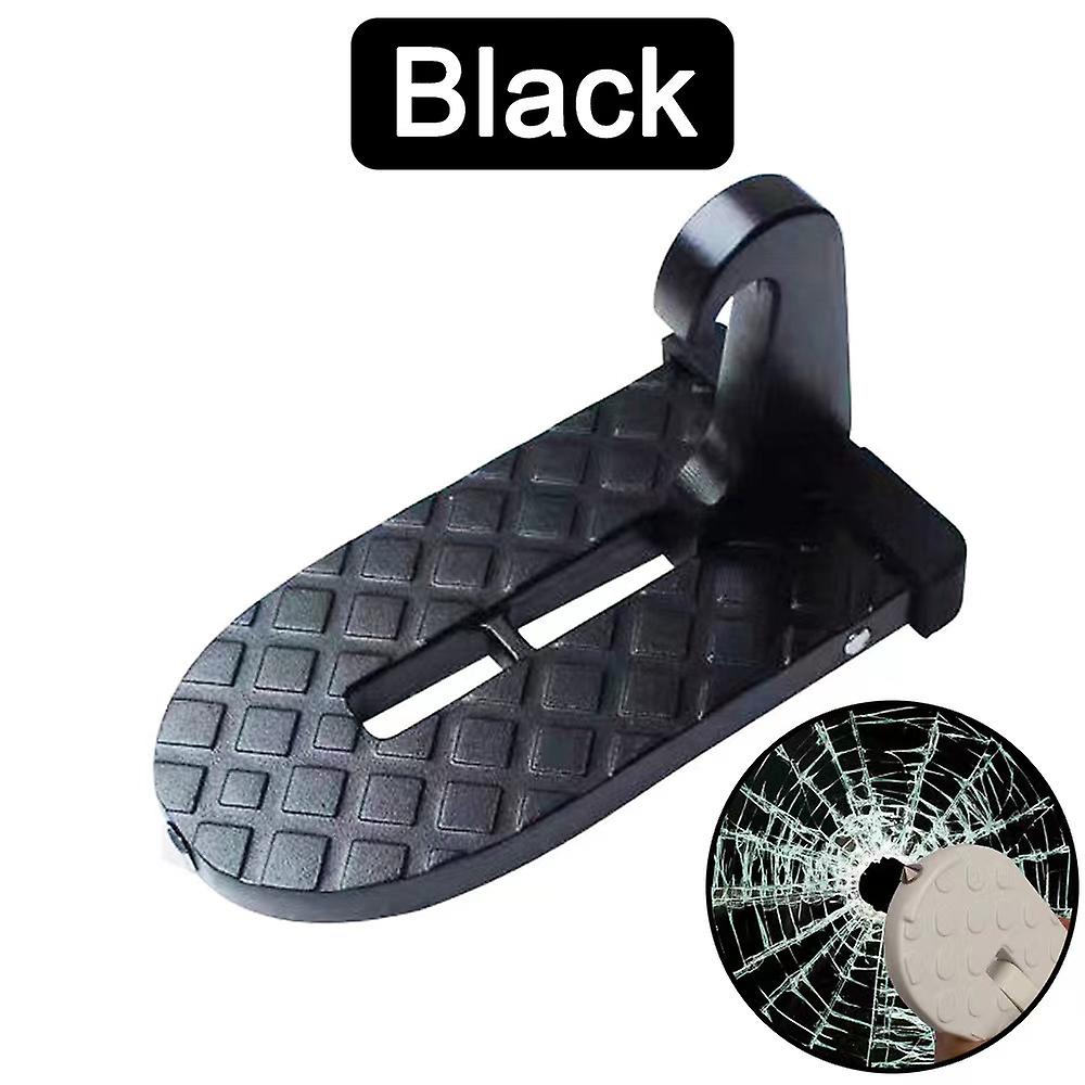 Folding Car Door Latch Hook Step Universal Foot Pedal Ladder For Jeep Suv Truck Roof Rack Step Standing Auxiliary Tool Hammer