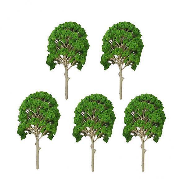 15x5 Pcs Train Model Mulberry Trees Scale 1:50 - 75