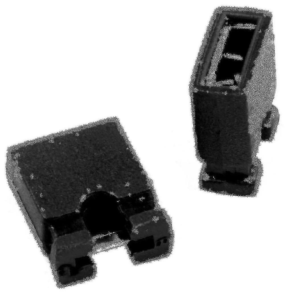 200pcs Dvd Hdd Pc Mainboard Pcb Plugs Jumper Caps 2-pin