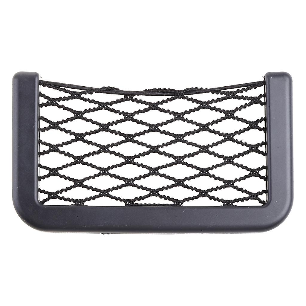 Car Auto String Mesh Resilient String Bag Storage Pouch Phone Gadget Cigarette