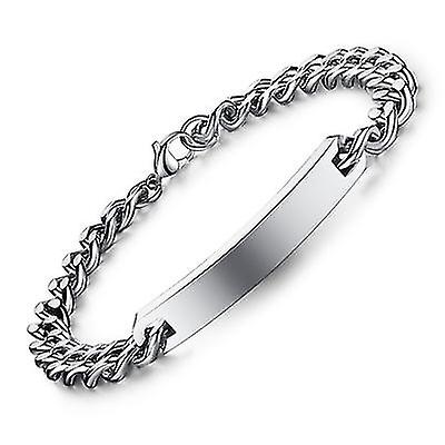 Titanium Steel Couple Bracelet