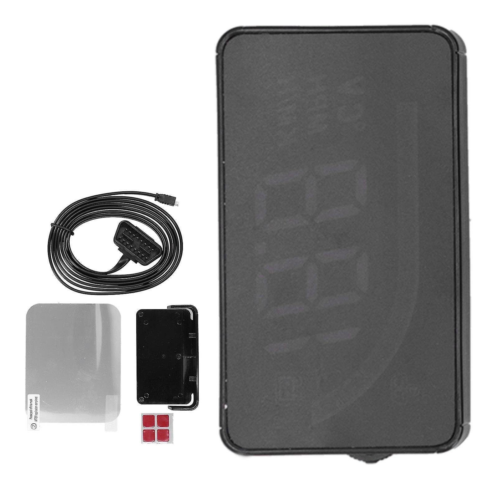 Head Up Display Highdefinition Digital Odometer Overspeed Fault Alarms For Cars