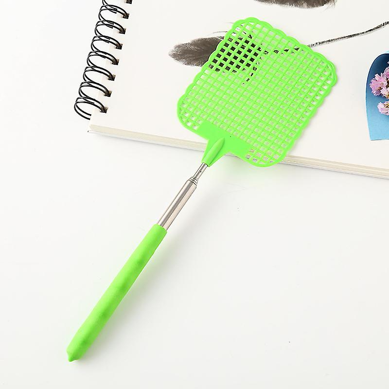1pc Creative Retractable Plastic Fly Swatter Summer Mosquito Swatter Home Daily Use Fly Killer Artifact Summer Essentials Beach Travel Accessori