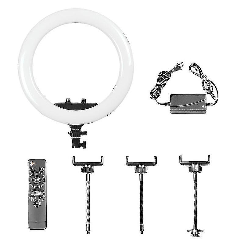 Selfie Ring Light With Phone Holder Remote Control Us Plug Adapter Photogra