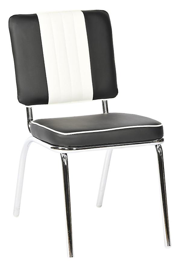 Chicago Retro Kitchen Diner Chair Chrome Legs