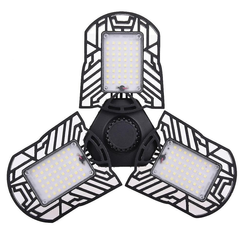 60w E27 Motion Sensor Deformation Led Light Warehouse Barn Workshop Garage Lamp  hy