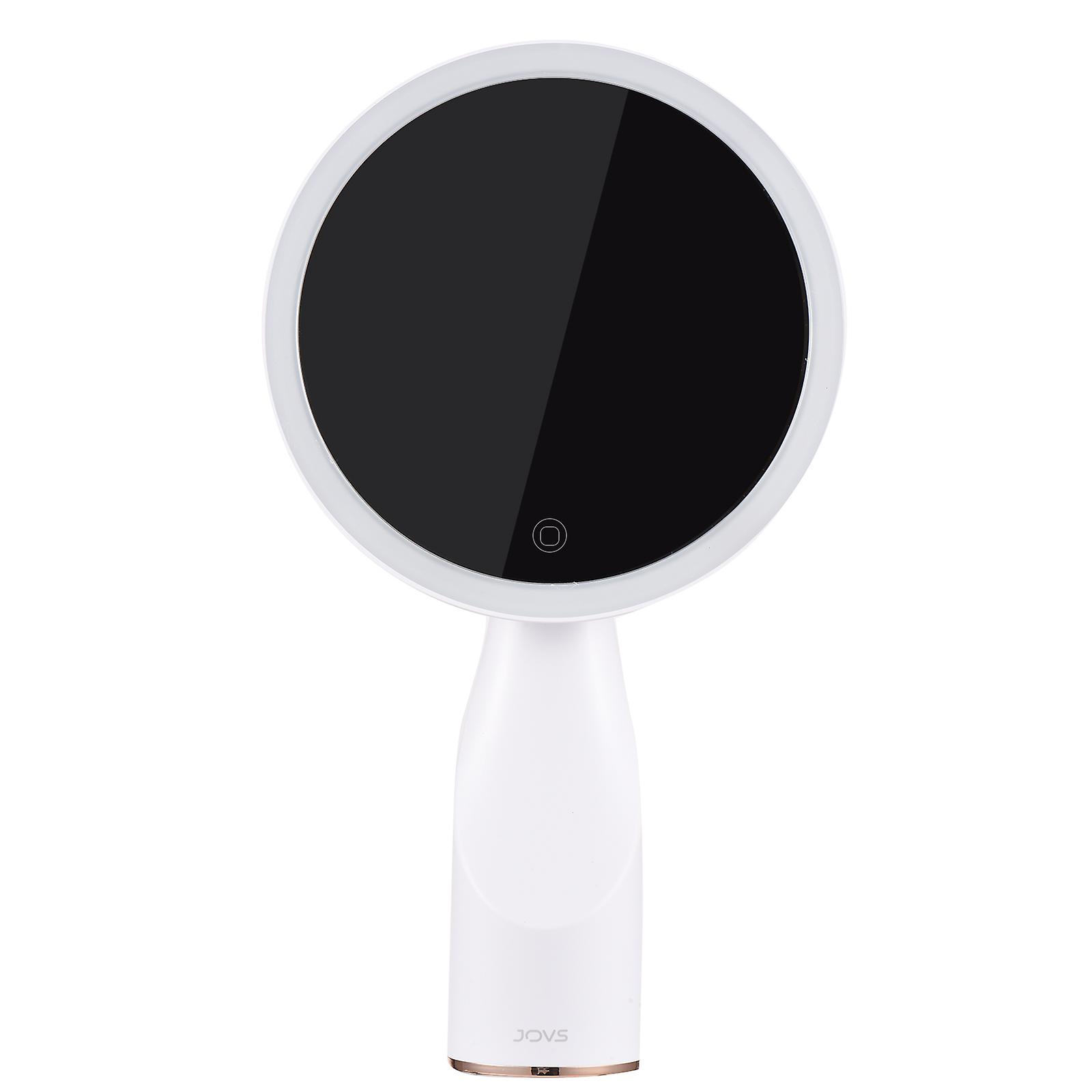 Makeup Mirror With Lamp Round Shape Cosmetic Mirror 3 Gears Brightness Adjustment