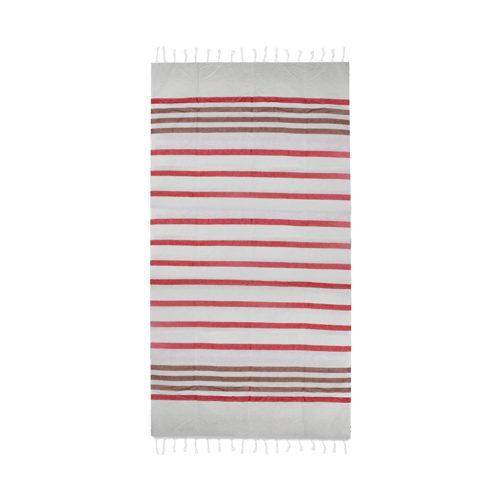 Large Beach Towels Hotel Stripe Pool Towel Blend 90x190cm pink