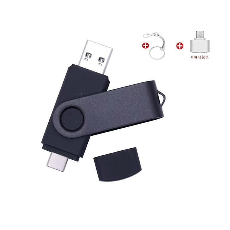 3 in 1 Type-c 2.0 Usb flash drive  expansion memory drive,2pcs8 8T