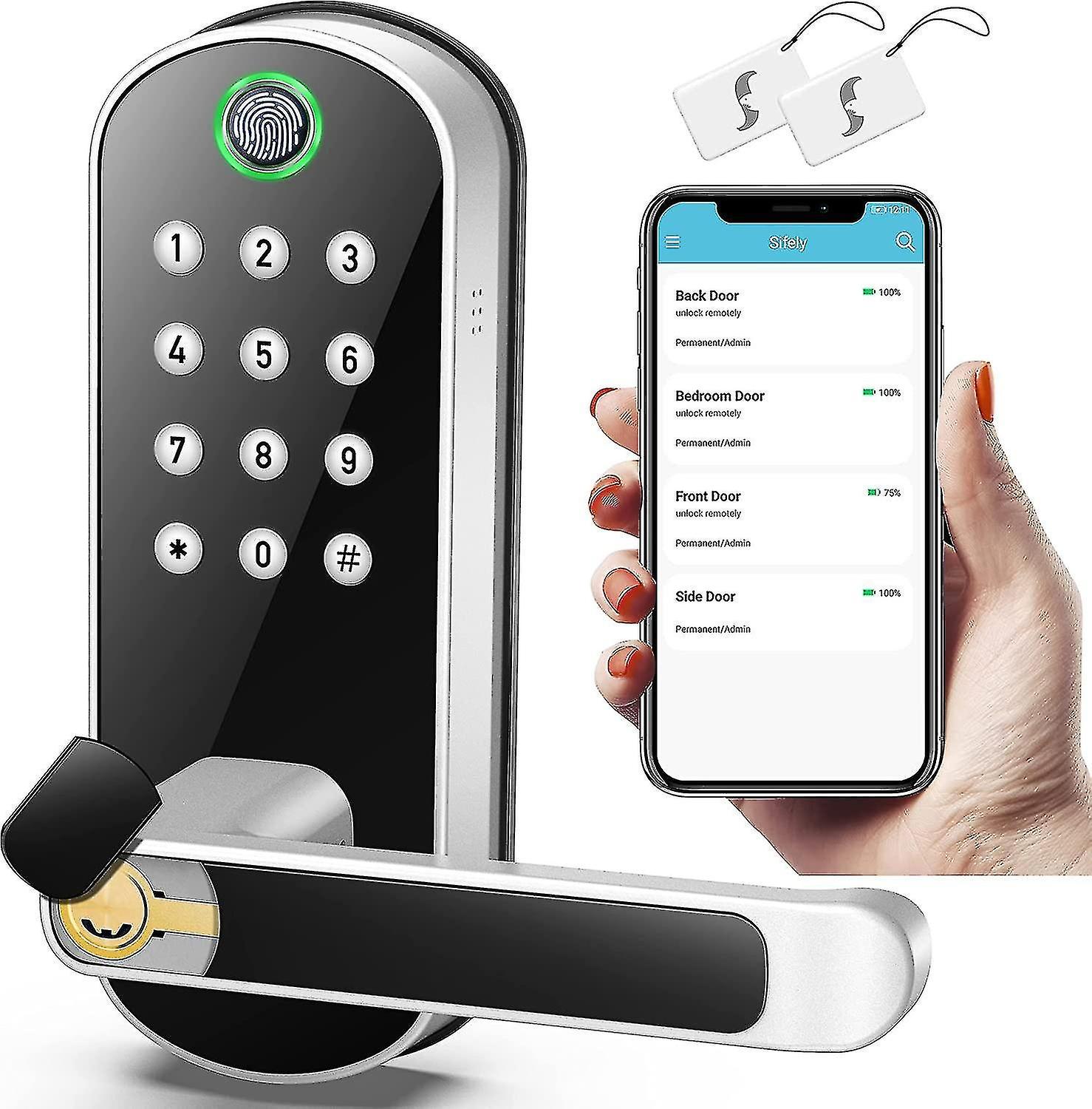 Fingerprint door lock Biometric door lock