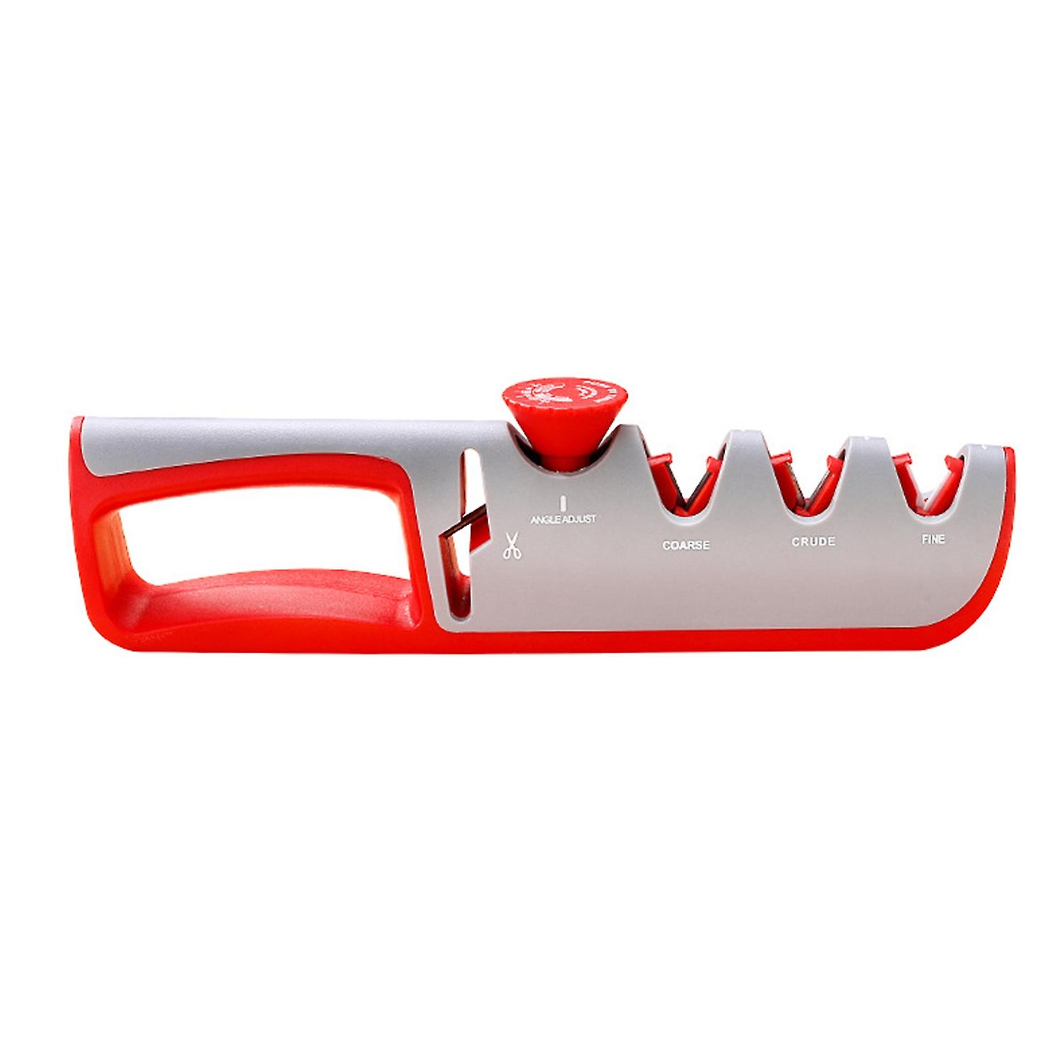 Sharpener Professional Adjustable 4 in 1 Sharpening Tools Scissors Cutter Tungsten Diamond Grinding