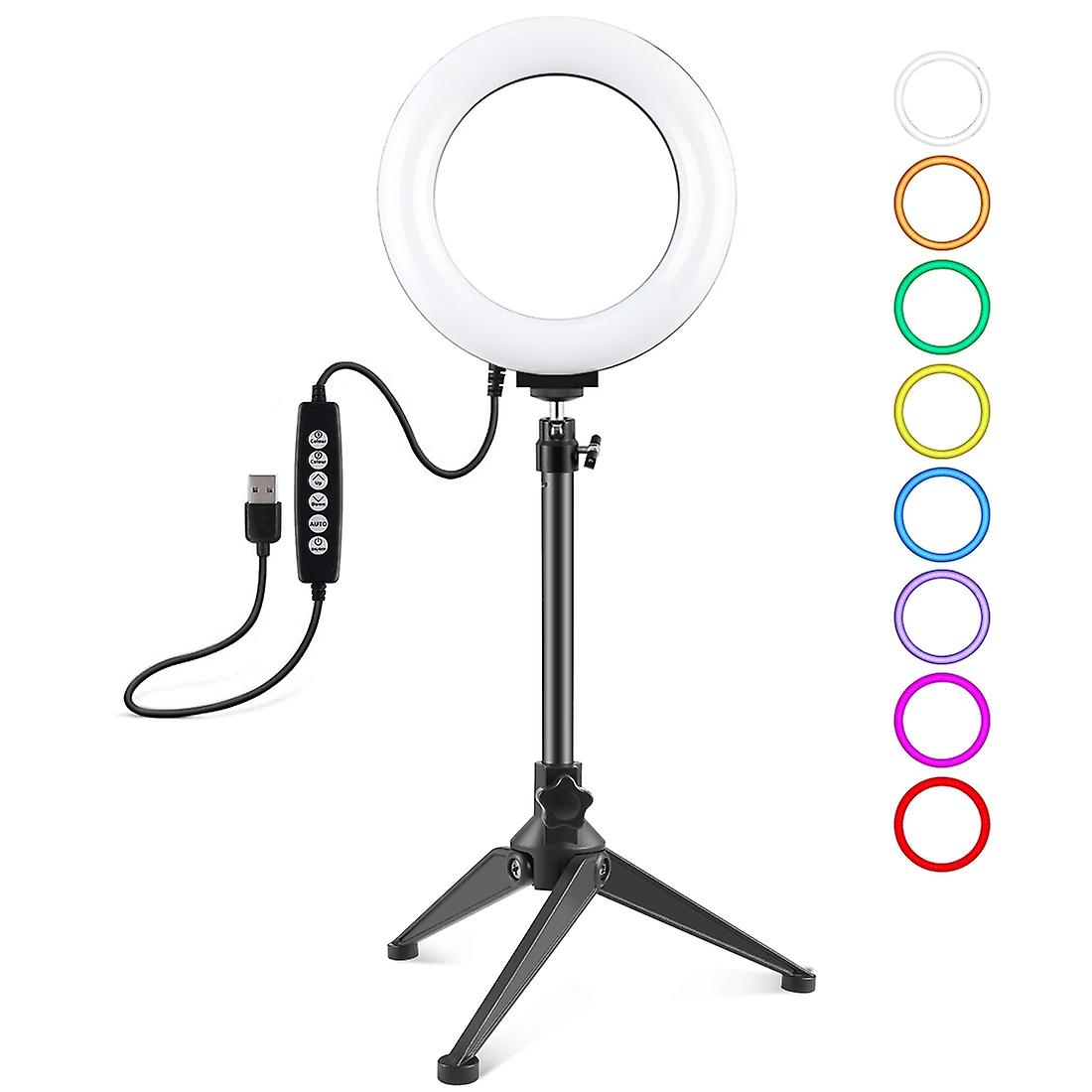 PULUZ 6.2 inch Ring Light + Desktop Tripod