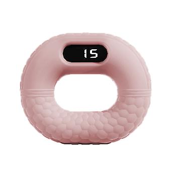 Silikon Hand Strengthener Grip Ring Luminous Display Hand Grip Counter Lämplig för att förbättra din greppstyrka